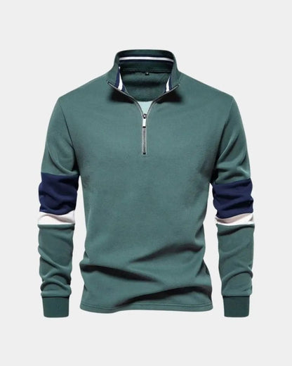 Till | Rostfarbener Troyer-Pullover
