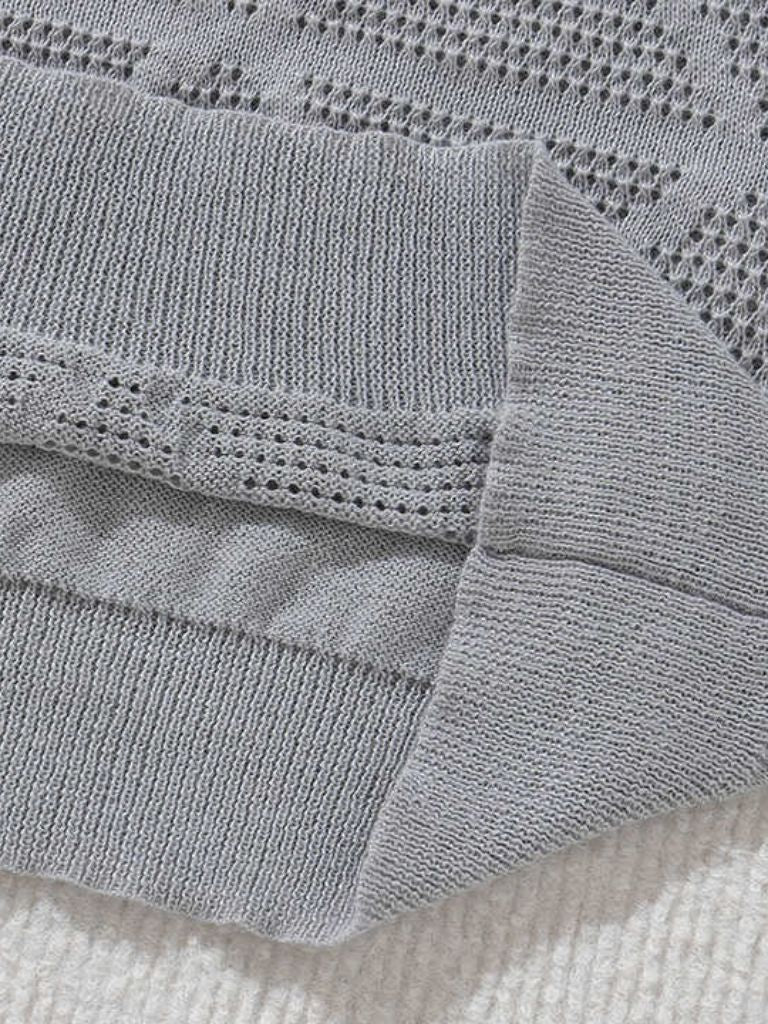 Veit | Strukturiertes Poloshirt mit geometrischem Muster