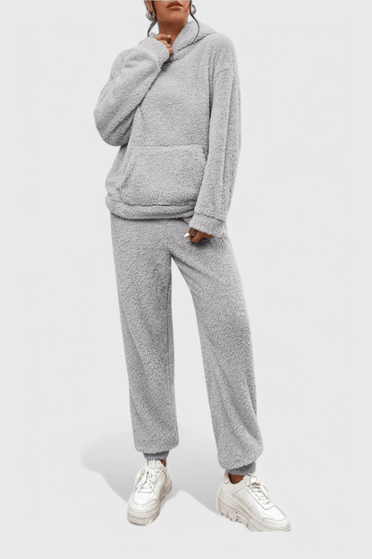 Rosie | Teddy-Kapuzenpullover & Hose Set
