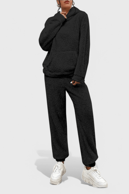 Rosie | Teddy-Kapuzenpullover & Hose Set
