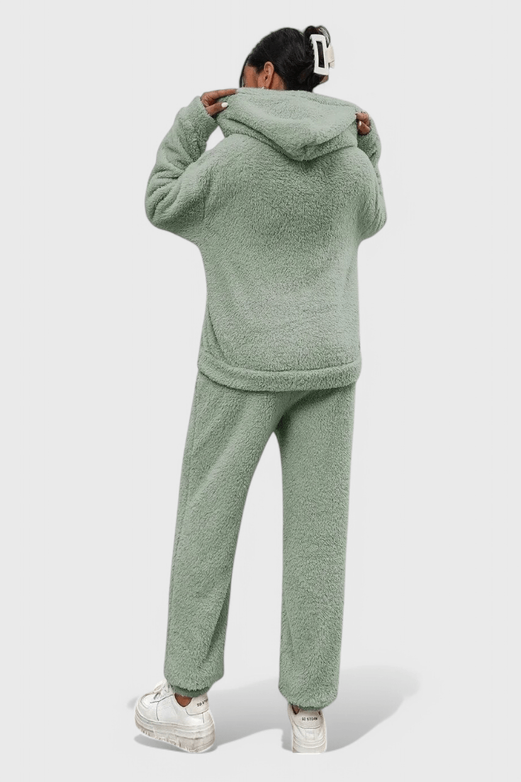 Rosie | Teddy-Kapuzenpullover & Hose Set