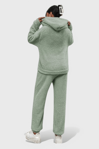 Rosie | Teddy-Kapuzenpullover & Hose Set