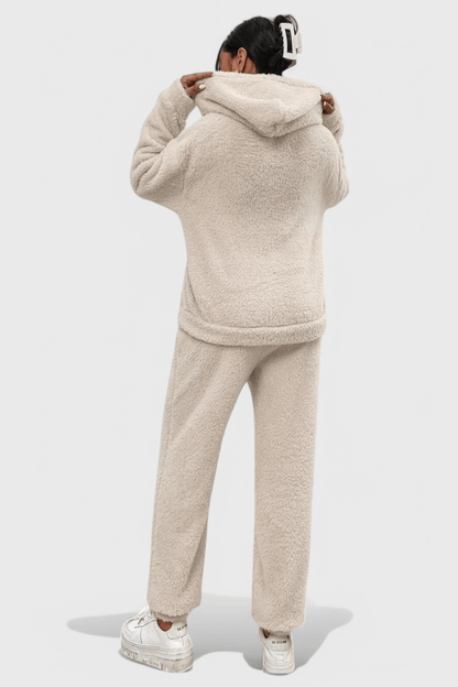 Rosie | Teddy-Kapuzenpullover & Hose Set