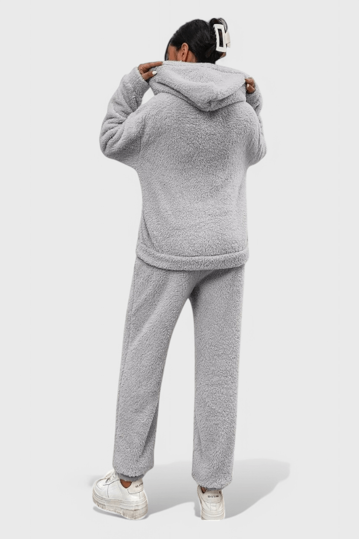 Rosie | Teddy-Kapuzenpullover & Hose Set