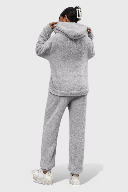 Rosie | Teddy-Kapuzenpullover & Hose Set