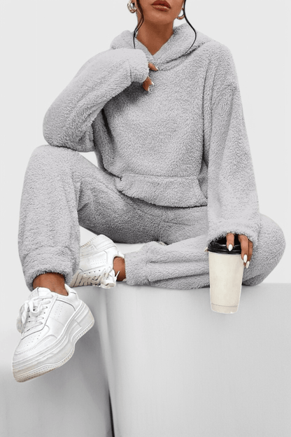 Rosie | Teddy-Kapuzenpullover & Hose Set