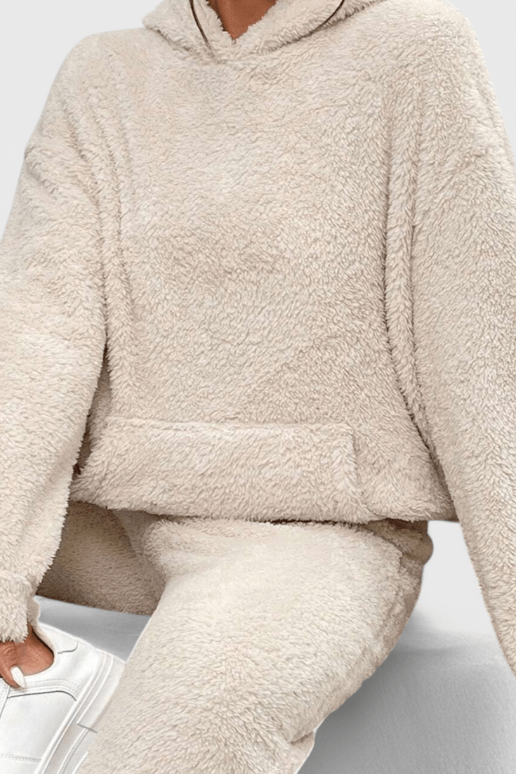 Rosie | Teddy-Kapuzenpullover & Hose Set