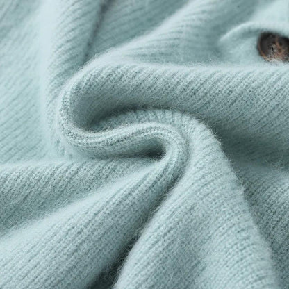 Selma-Marie | Pullover in Kaschmir-Optik mit Schalkragen