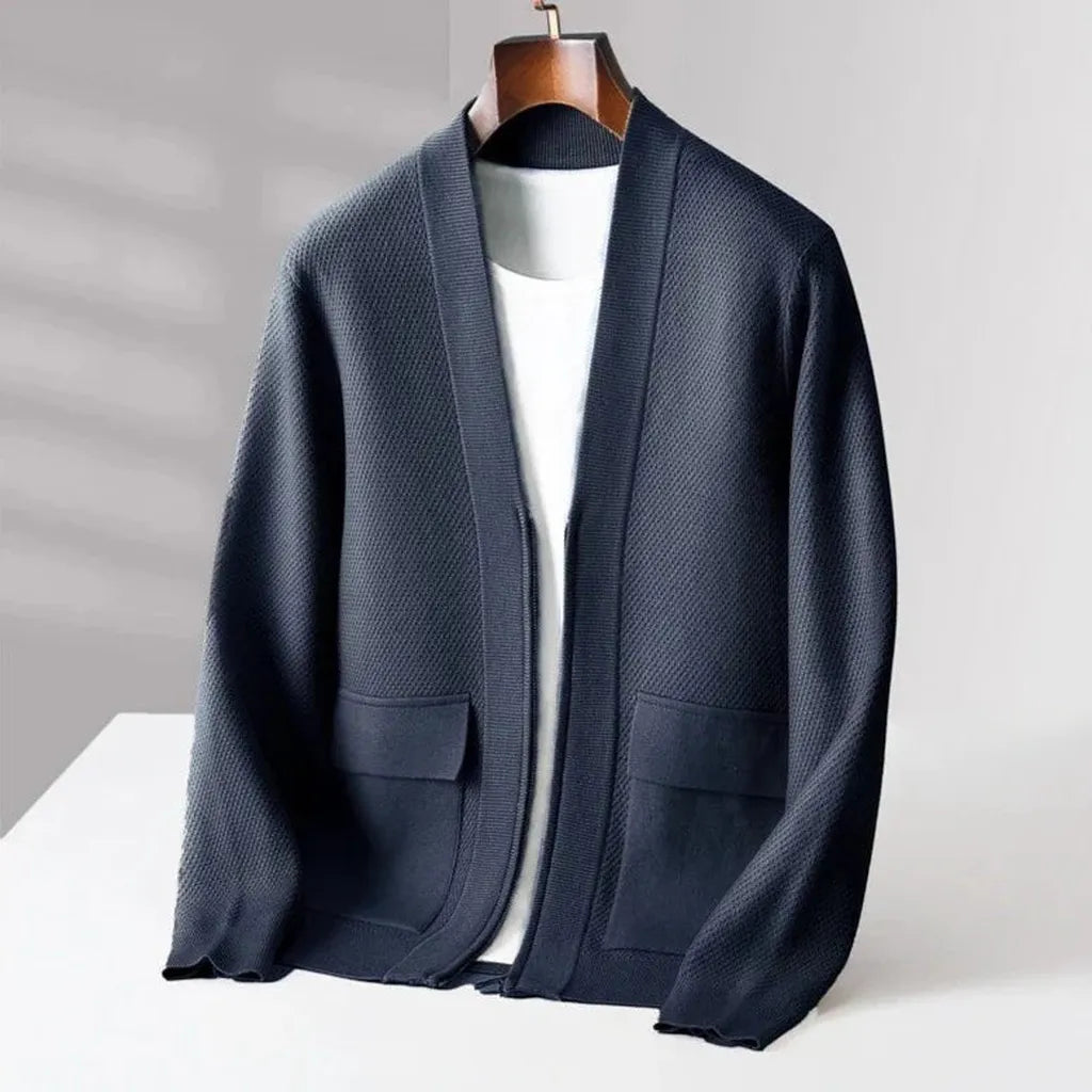 Gudrun-Luise | Cardigan in Kaschmir-Optik im lockeren Schnitt