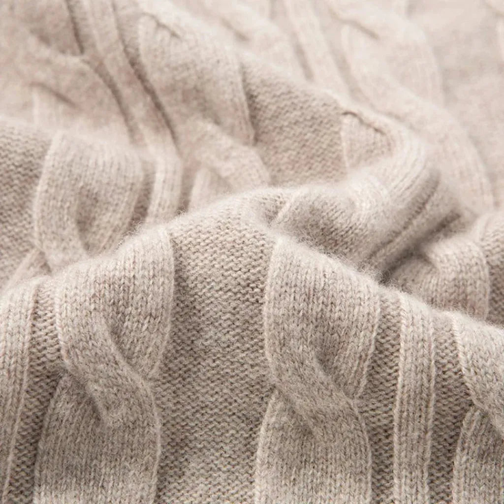 Magda-Luise | Pullover in Kaschmir-Optik im schmalen Schnitt