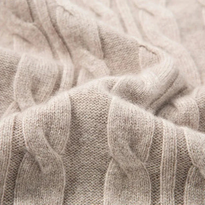 Magda-Luise | Pullover in Kaschmir-Optik im schmalen Schnitt