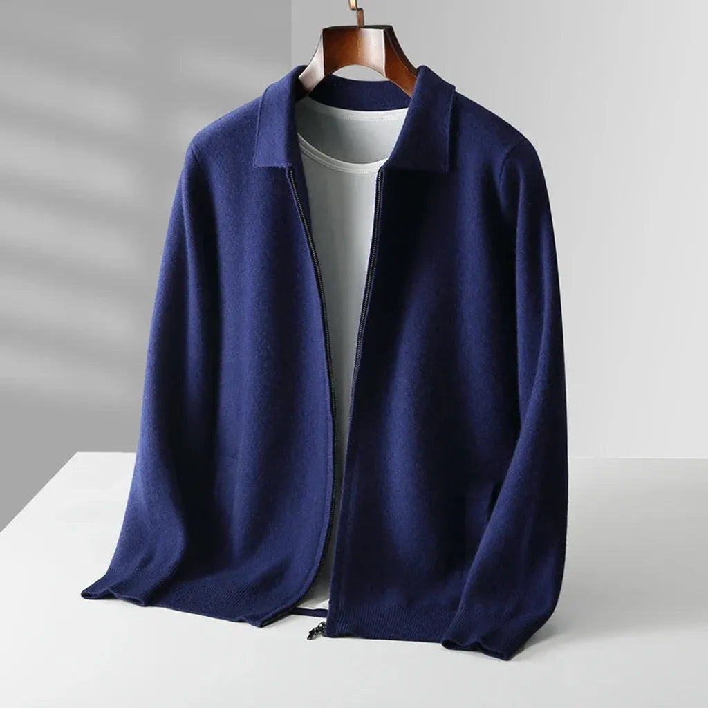 Ellen-Luise | Cardigan in Kaschmir-Optik mit zwei Taschen