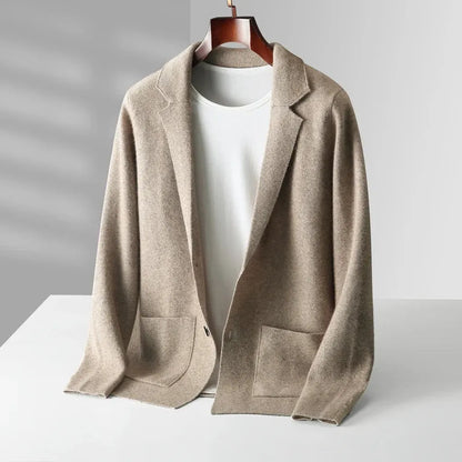Carla-Luise | Cardigan in Kaschmir-Optik mit tailliertem Schnitt
