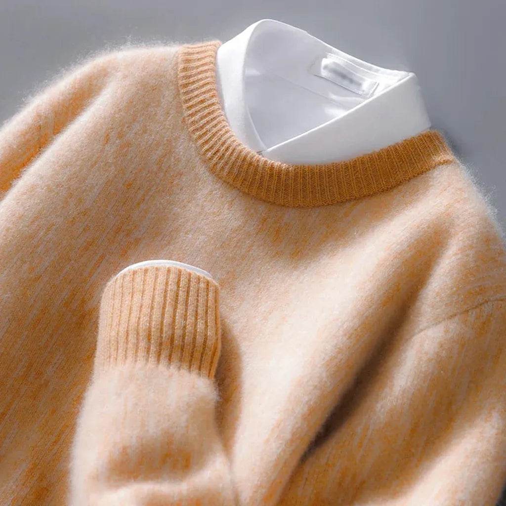 Thea-Marie | Pullover in Kaschmir-Optik im klassischen Schnitt