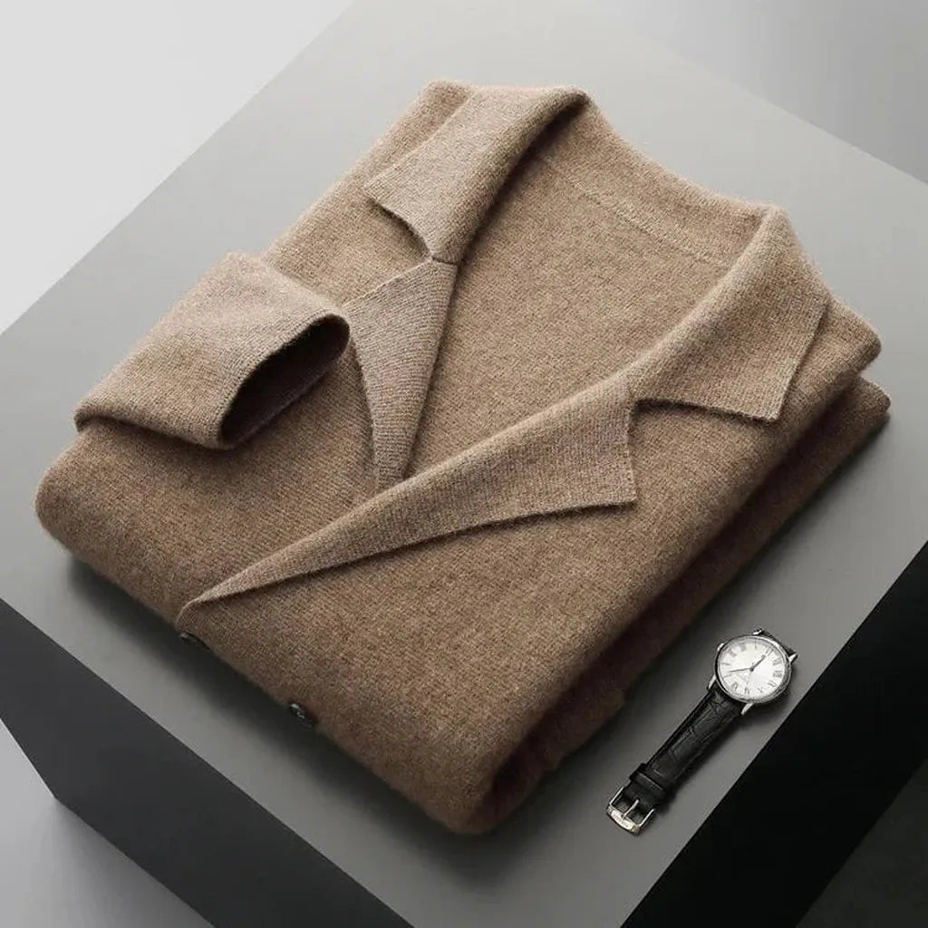 Leni-Marie | Cardigan in Kaschmir-Optik mit zwei Taschen