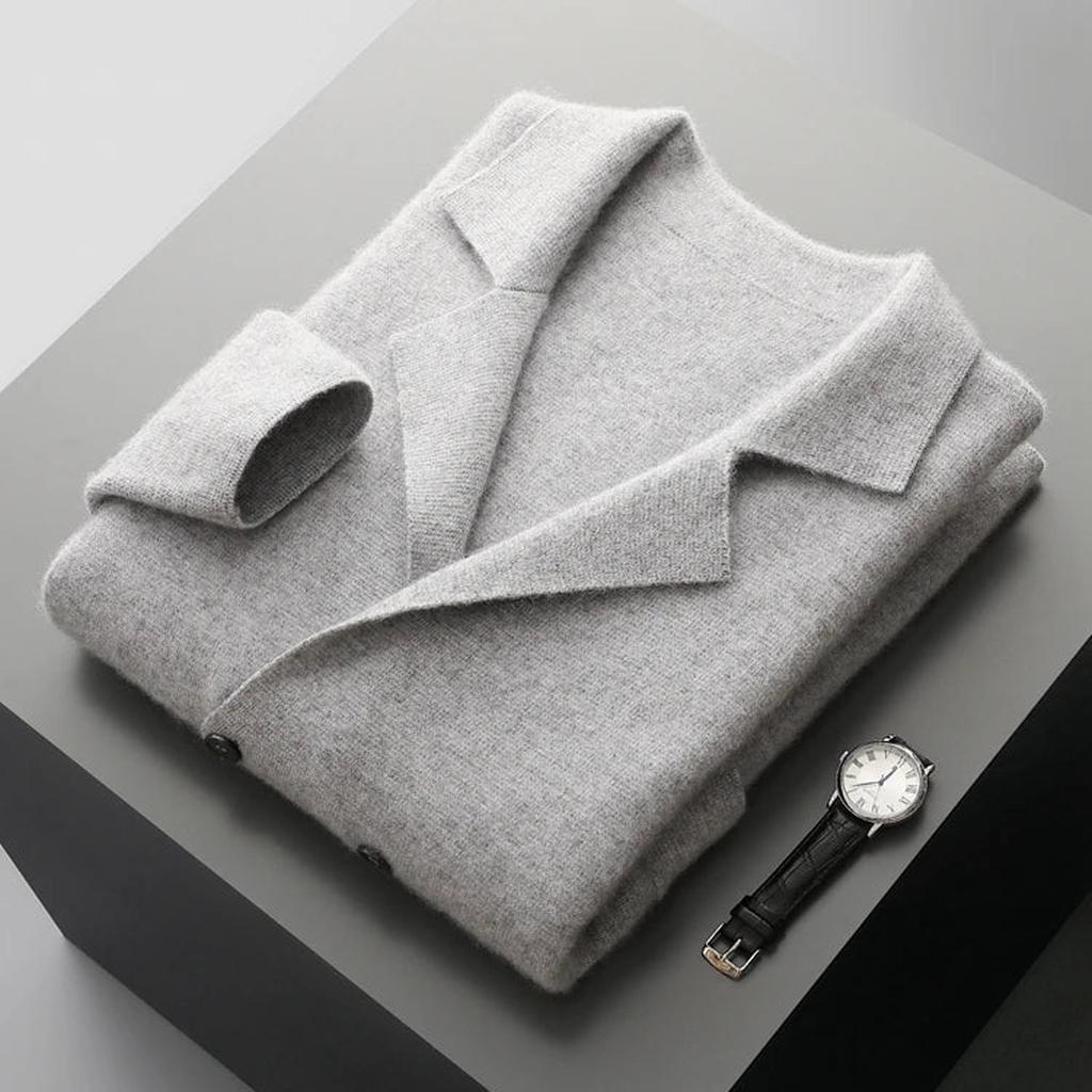 Leni-Marie | Cardigan in Kaschmir-Optik mit zwei Taschen
