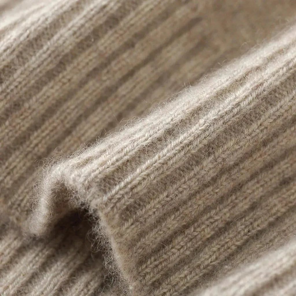 Kerstin-Luise | Cardigan in Kaschmir-Optik mit Knopfleiste