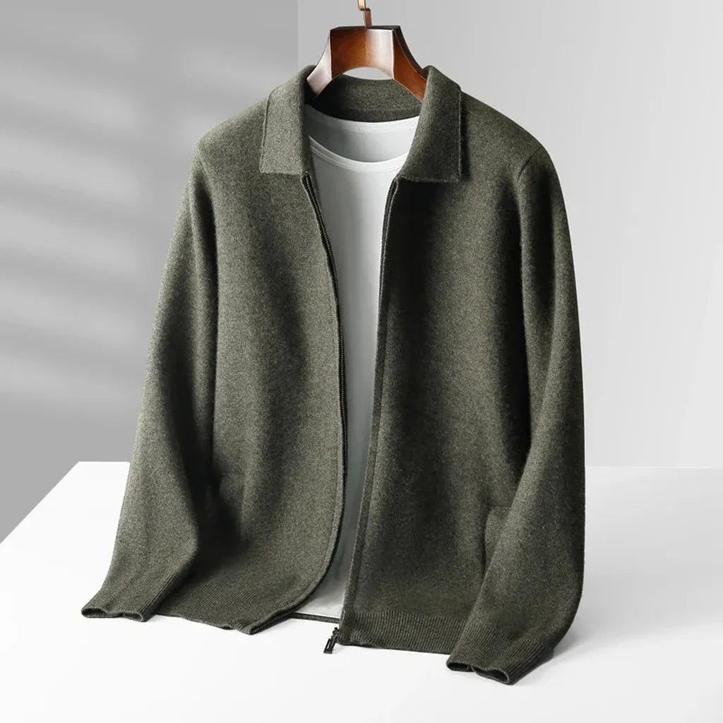 Ellen-Luise | Cardigan in Kaschmir-Optik mit zwei Taschen