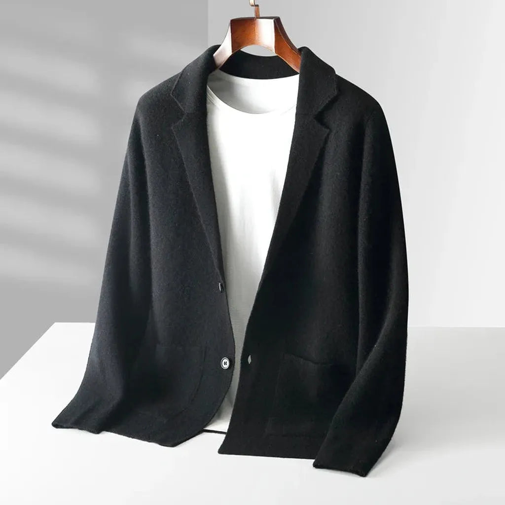 Carla-Luise | Cardigan in Kaschmir-Optik mit tailliertem Schnitt