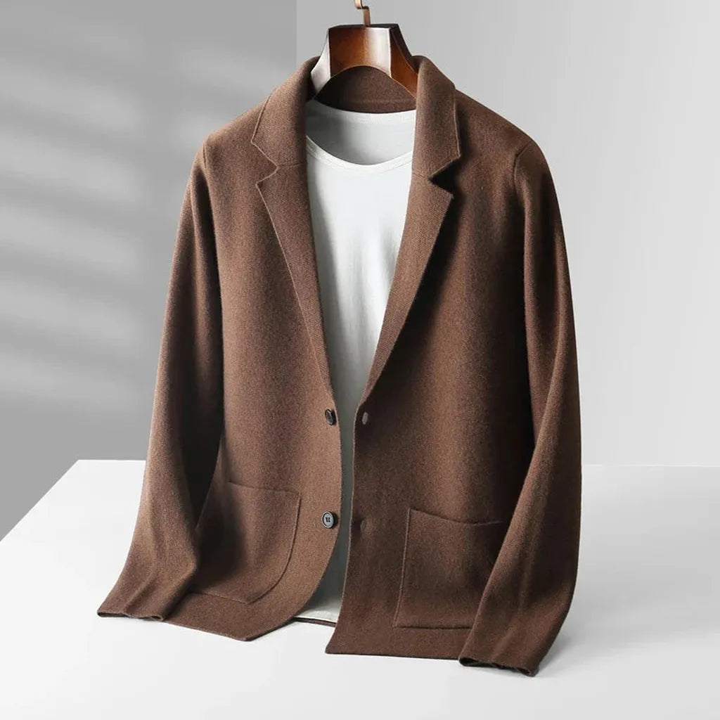 Carla-Luise | Cardigan in Kaschmir-Optik mit tailliertem Schnitt