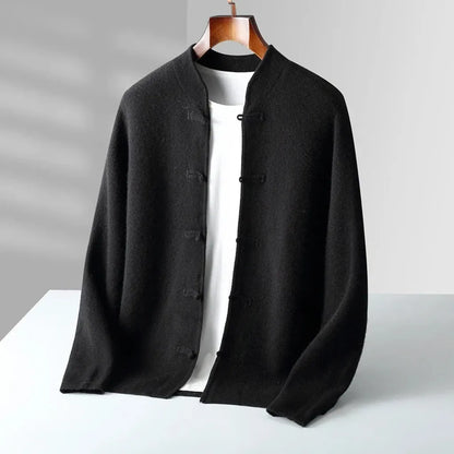 Franka-Marie | Cardigan in Kaschmir-Optik im klassischen Schnitt