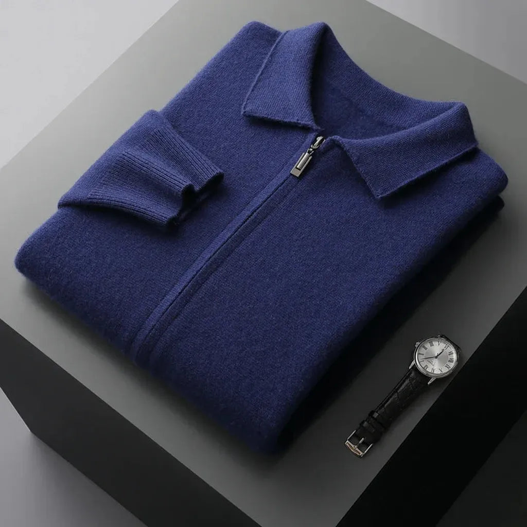 Ellen-Luise | Cardigan in Kaschmir-Optik mit zwei Taschen
