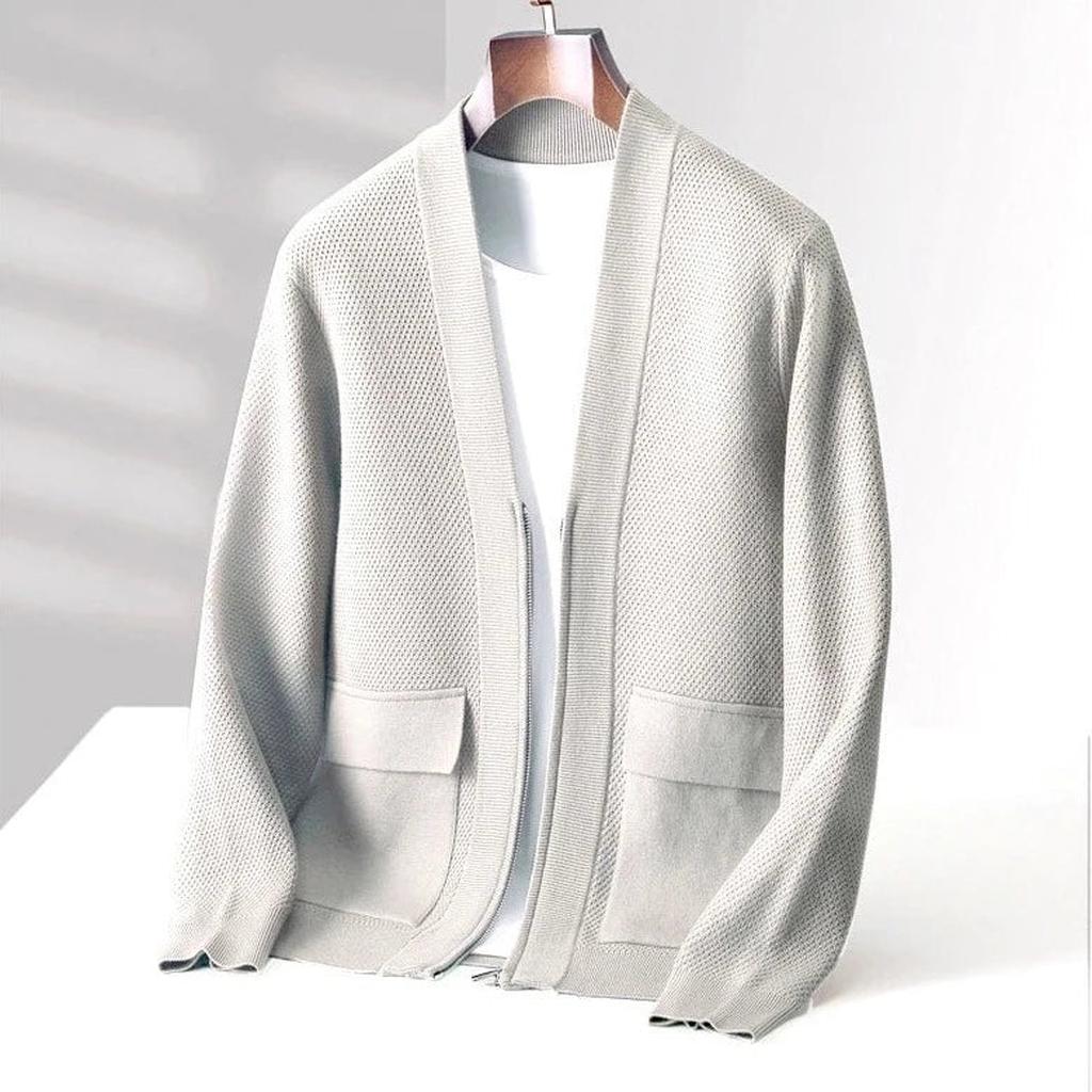 Gudrun-Luise | Cardigan in Kaschmir-Optik im lockeren Schnitt