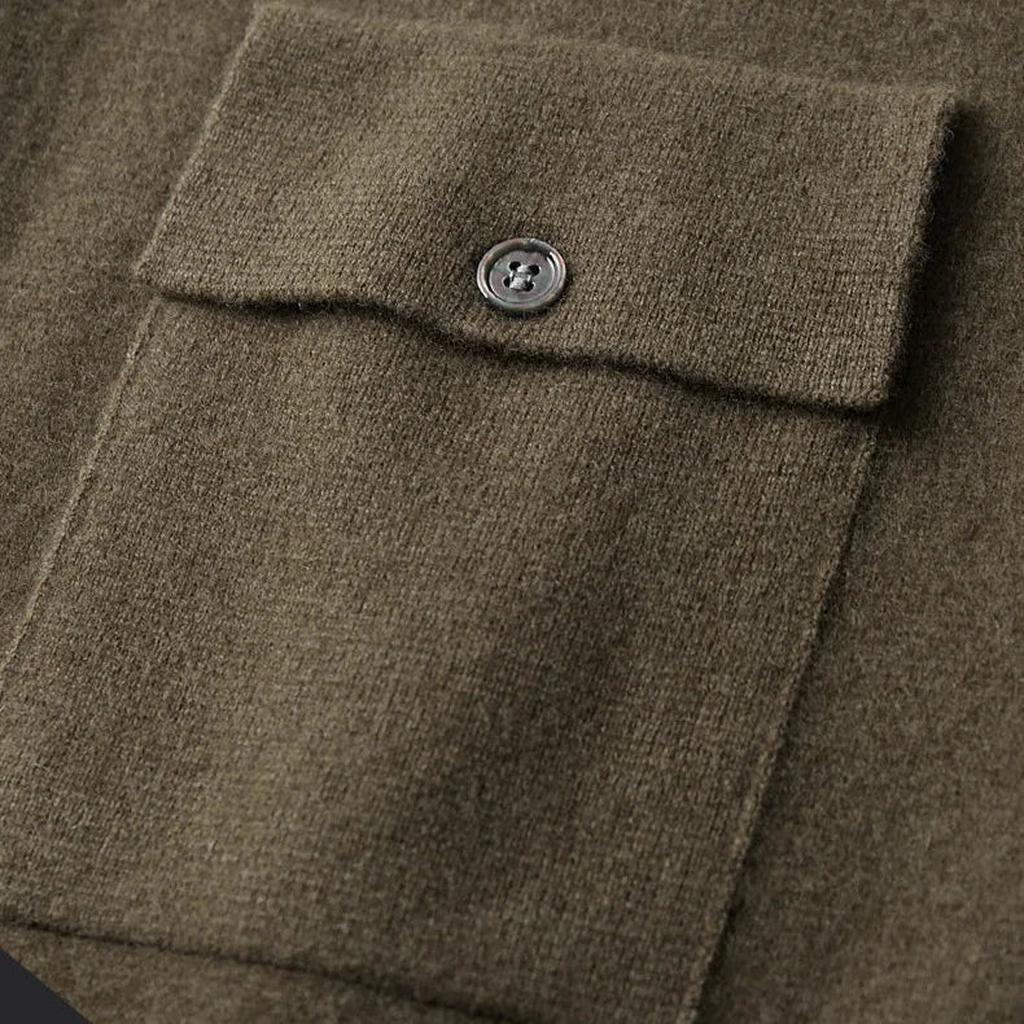 Nina-Luise | Cardigan in Kaschmir-Optik mit zwei Taschen