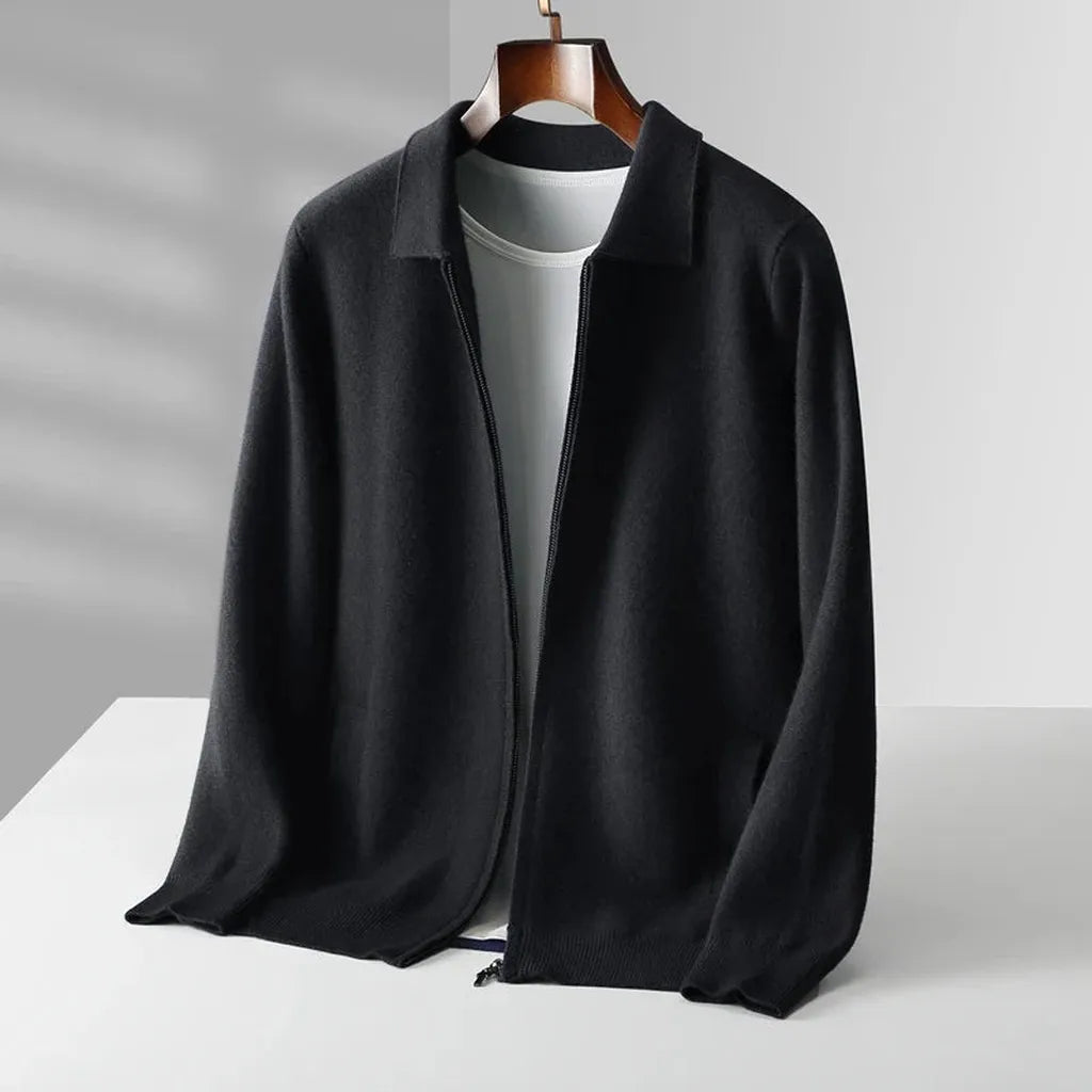 Ellen-Luise | Cardigan in Kaschmir-Optik mit zwei Taschen