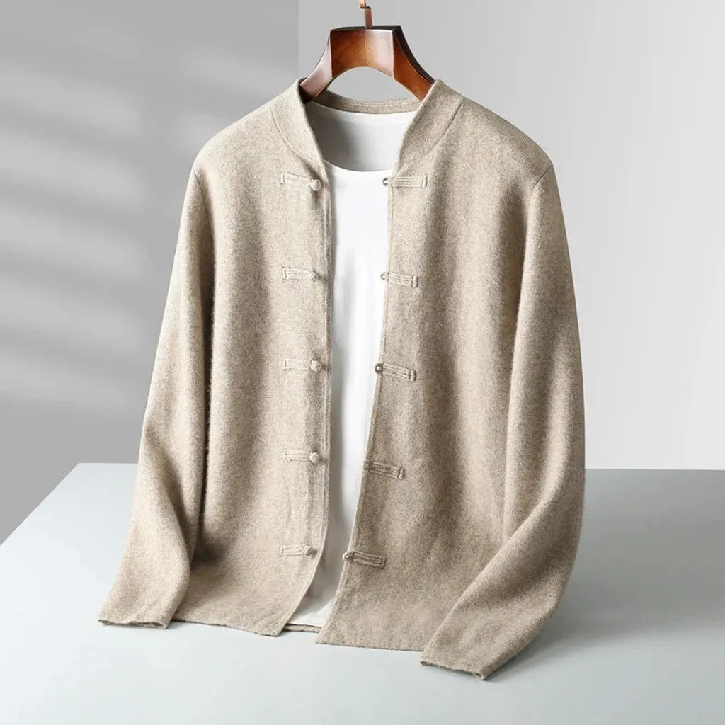 Franka-Marie | Cardigan in Kaschmir-Optik im klassischen Schnitt