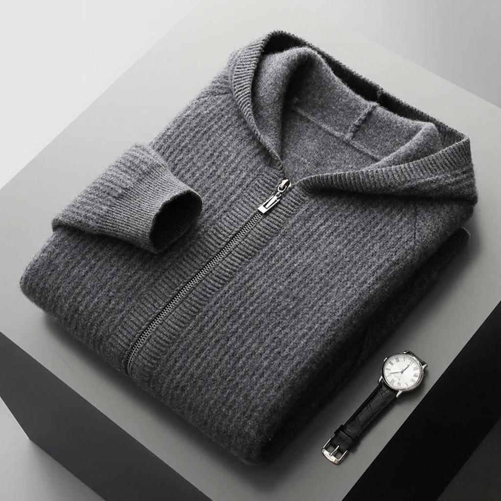Petra-Marie | Zip-Hoodie in Kaschmir-Optik