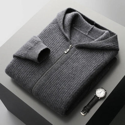 Petra-Marie | Zip-Hoodie in Kaschmir-Optik