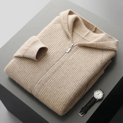 Petra-Marie | Zip-Hoodie in Kaschmir-Optik