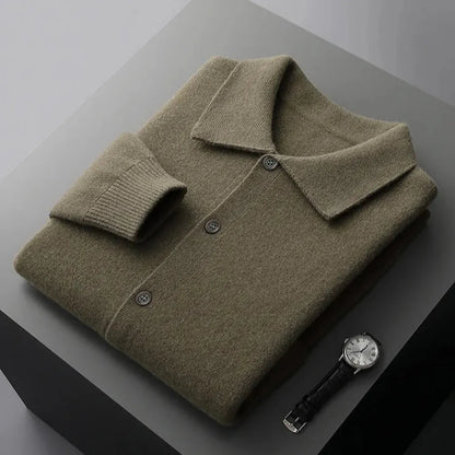 Nina-Luise | Cardigan in Kaschmir-Optik mit zwei Taschen