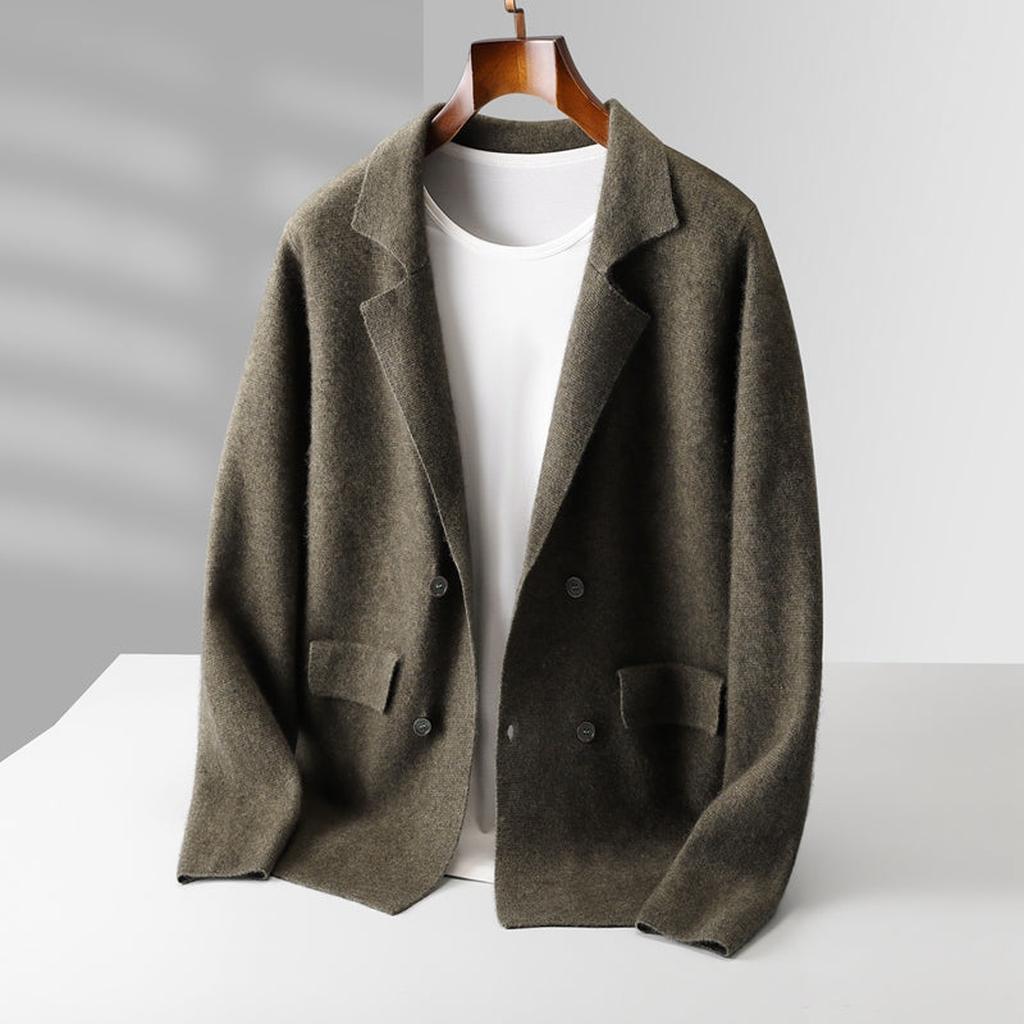 Leni-Marie | Cardigan in Kaschmir-Optik mit zwei Taschen
