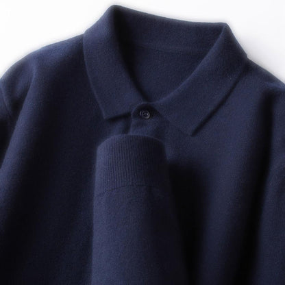 Ulla-Marie | Poloshirt in Kaschmir-Optik im schmalen Schnitt