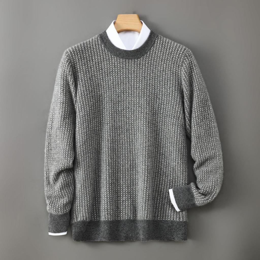 Brigitte-Marie | Pullover in Kaschmir-Optik mit saisonalem Muster