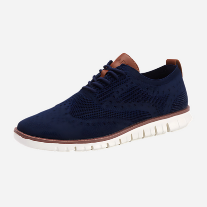 Rolf | Schwarze Strick-Sneaker