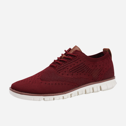 Rolf | Schwarze Strick-Sneaker