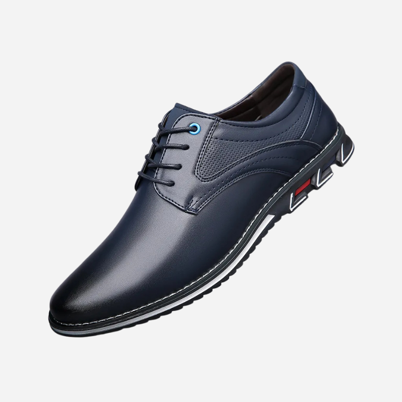 Hendrik | Braune elegante Schnürschuhe