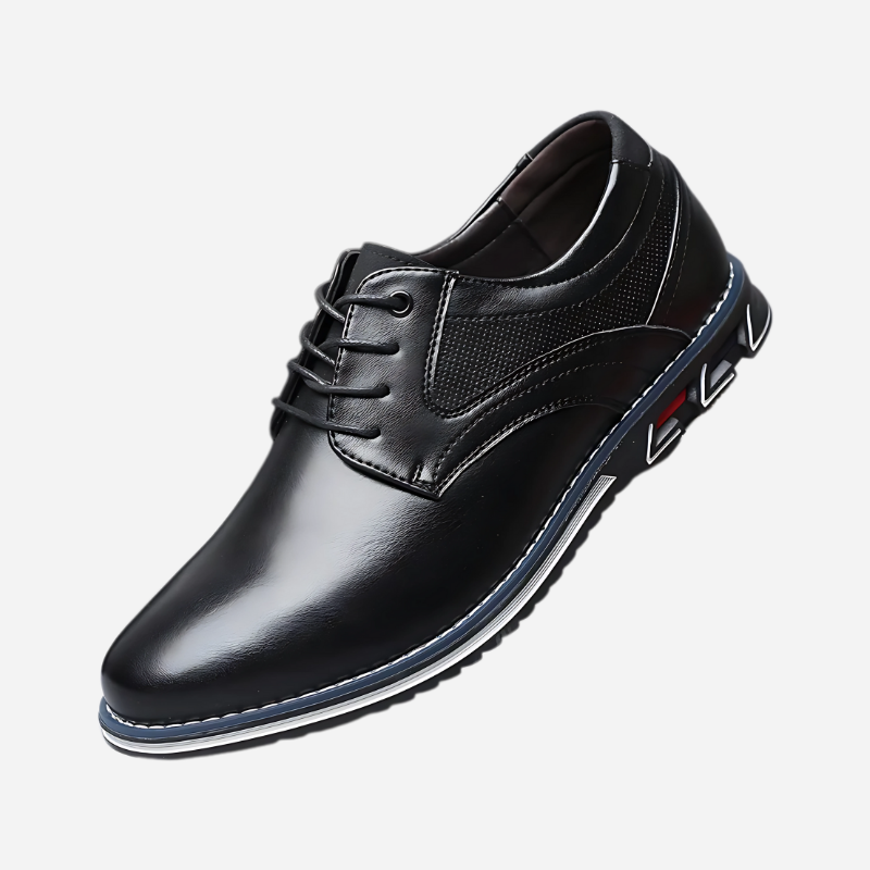 Hendrik | Braune elegante Schnürschuhe