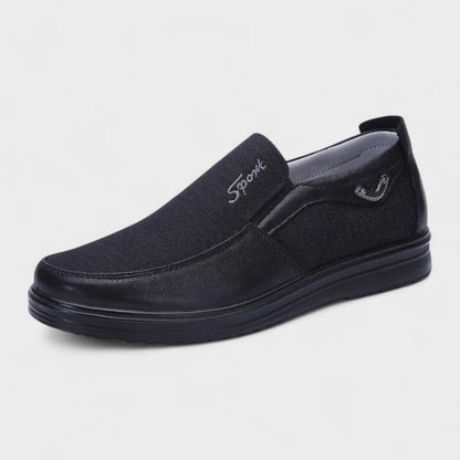 Gerd | Schwarze Slipper
