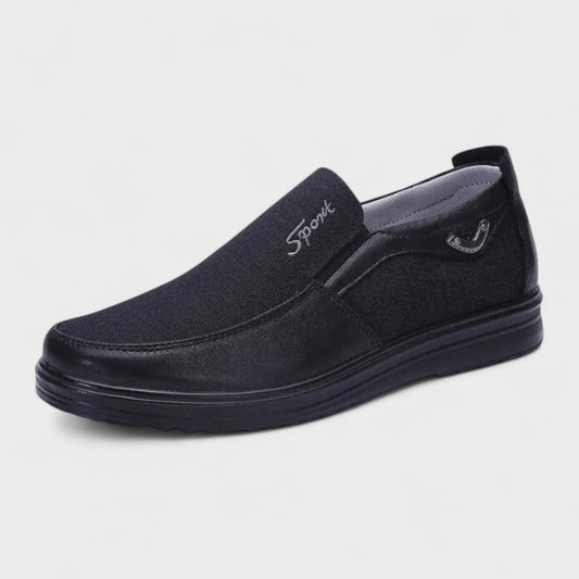 Gerd | Schwarze Slipper