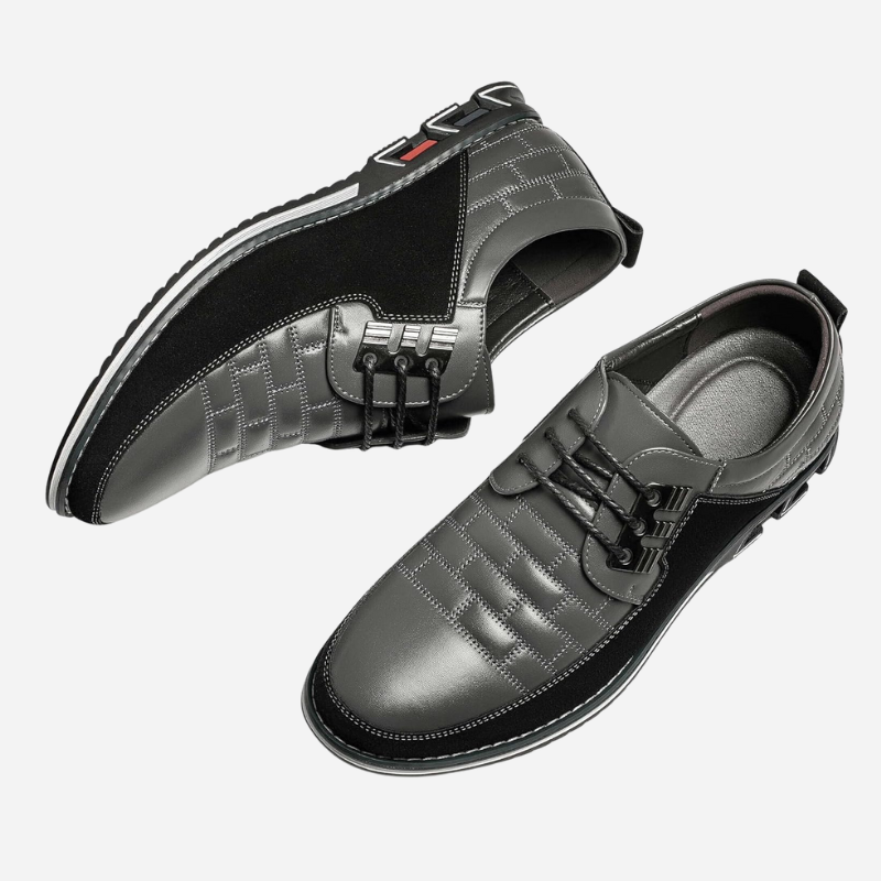 Christoph | Schwarze Freizeitschuhe im Smart-Casual-Stil
