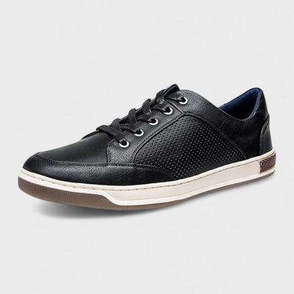 Wilhelm | Schwarze Freizeit-Sneaker