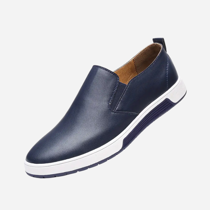 Daniel | Schwarze Freizeit-Slipper