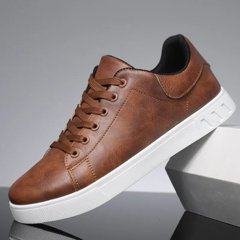 Alfons | Braune Low-Top-Sneaker