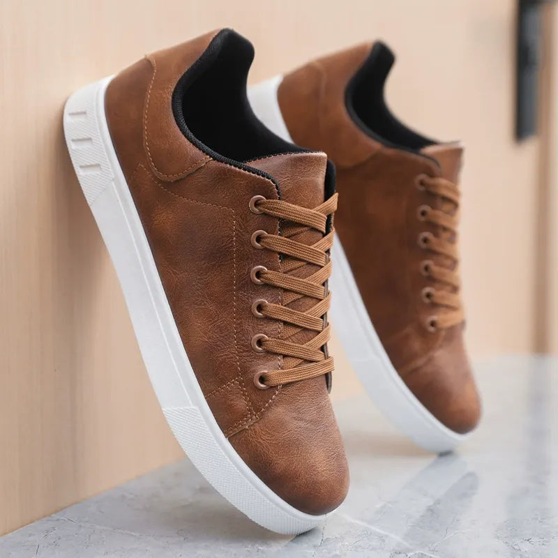 Alfons | Braune Low-Top-Sneaker