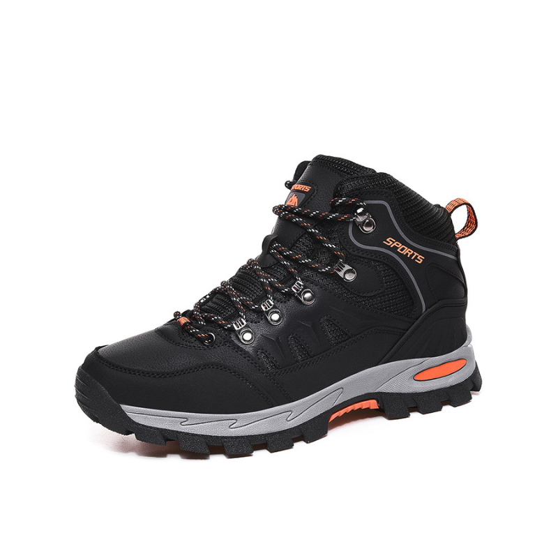 Hans-Dieter | Schwarze Outdoor-Stiefel
