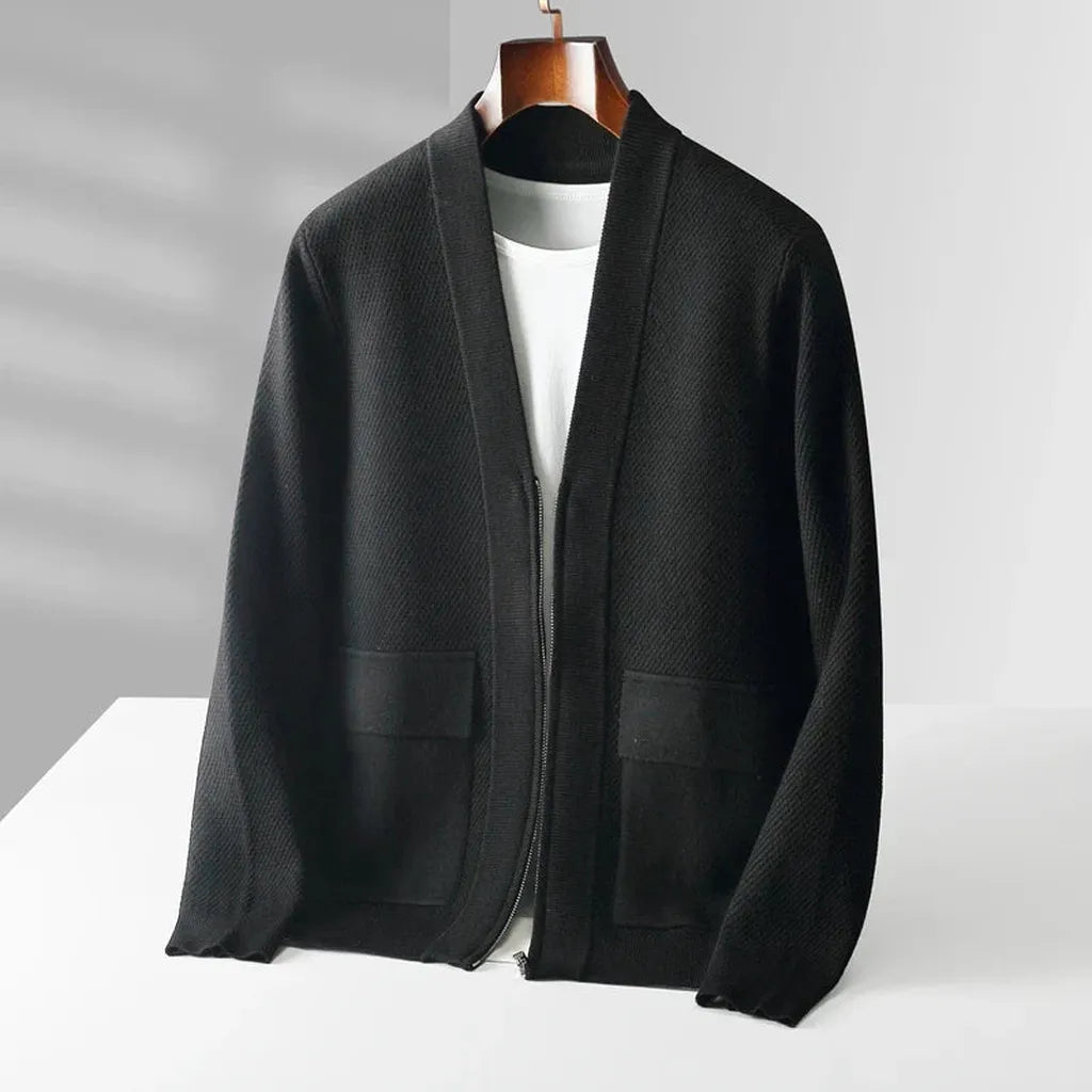 Gudrun-Luise | Cardigan in Kaschmir-Optik im lockeren Schnitt